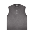 CHAN HEE Logo Tank Top