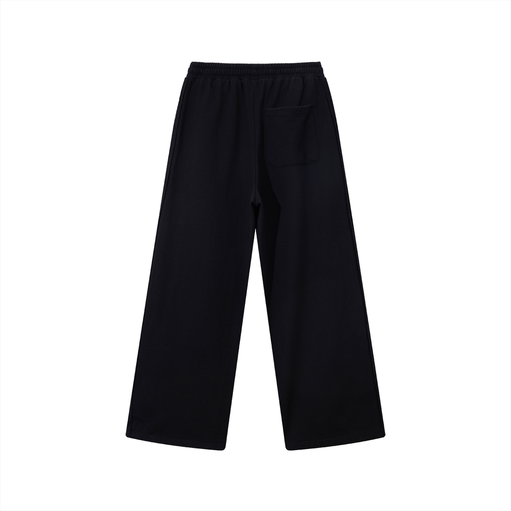 CHAN HEE Raw Wide Leg Sweat Pants