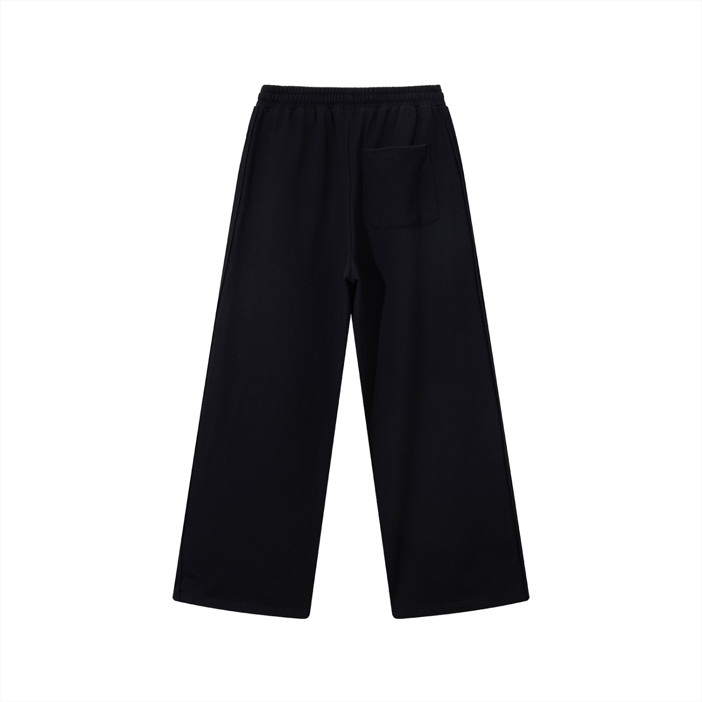CHAN HEE Raw Wide Leg Sweat Pants