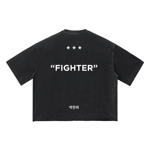 CHAN HEE Boxy Fighter T-Shirt