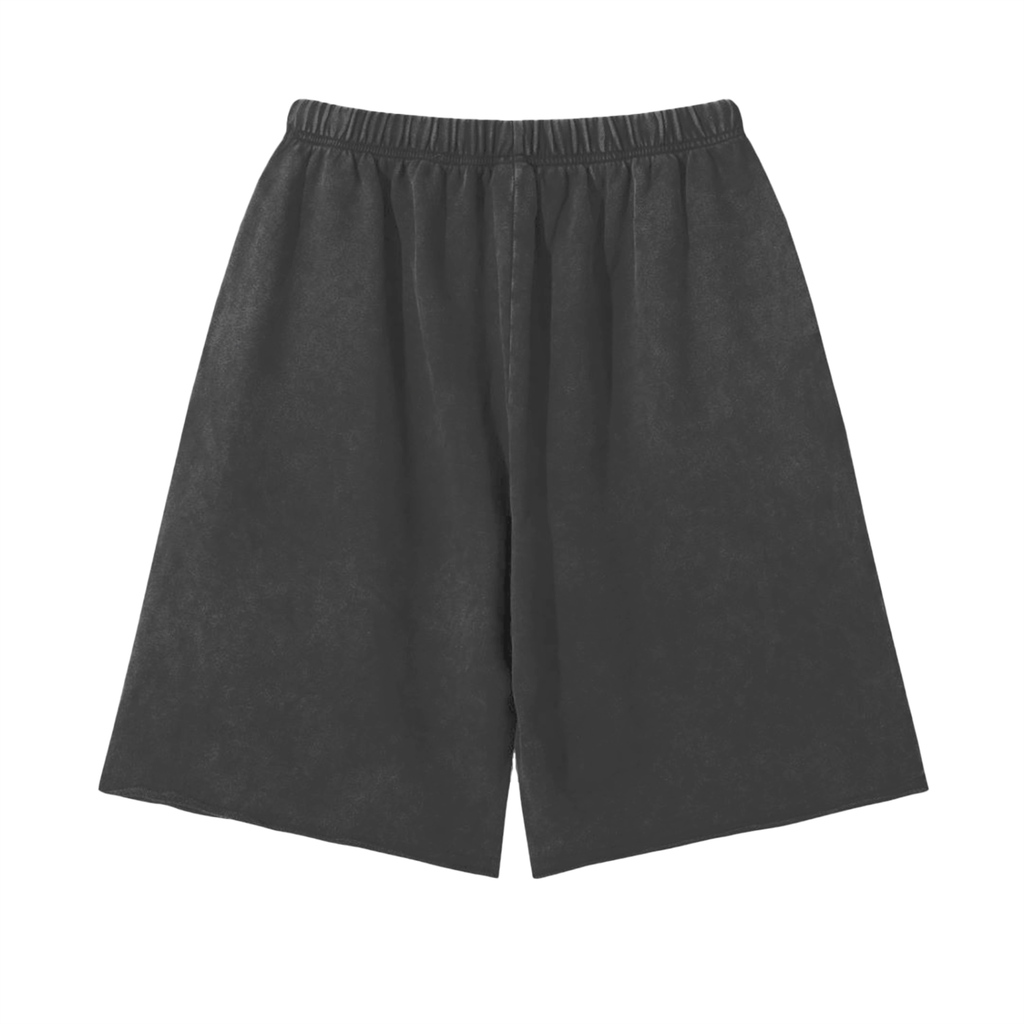 CHAN HEE Box Logo Raw Shorts