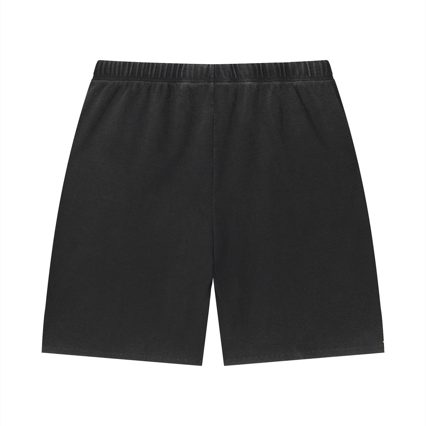 CHAN HEE Vintage Wash Waffle Raw Shorts