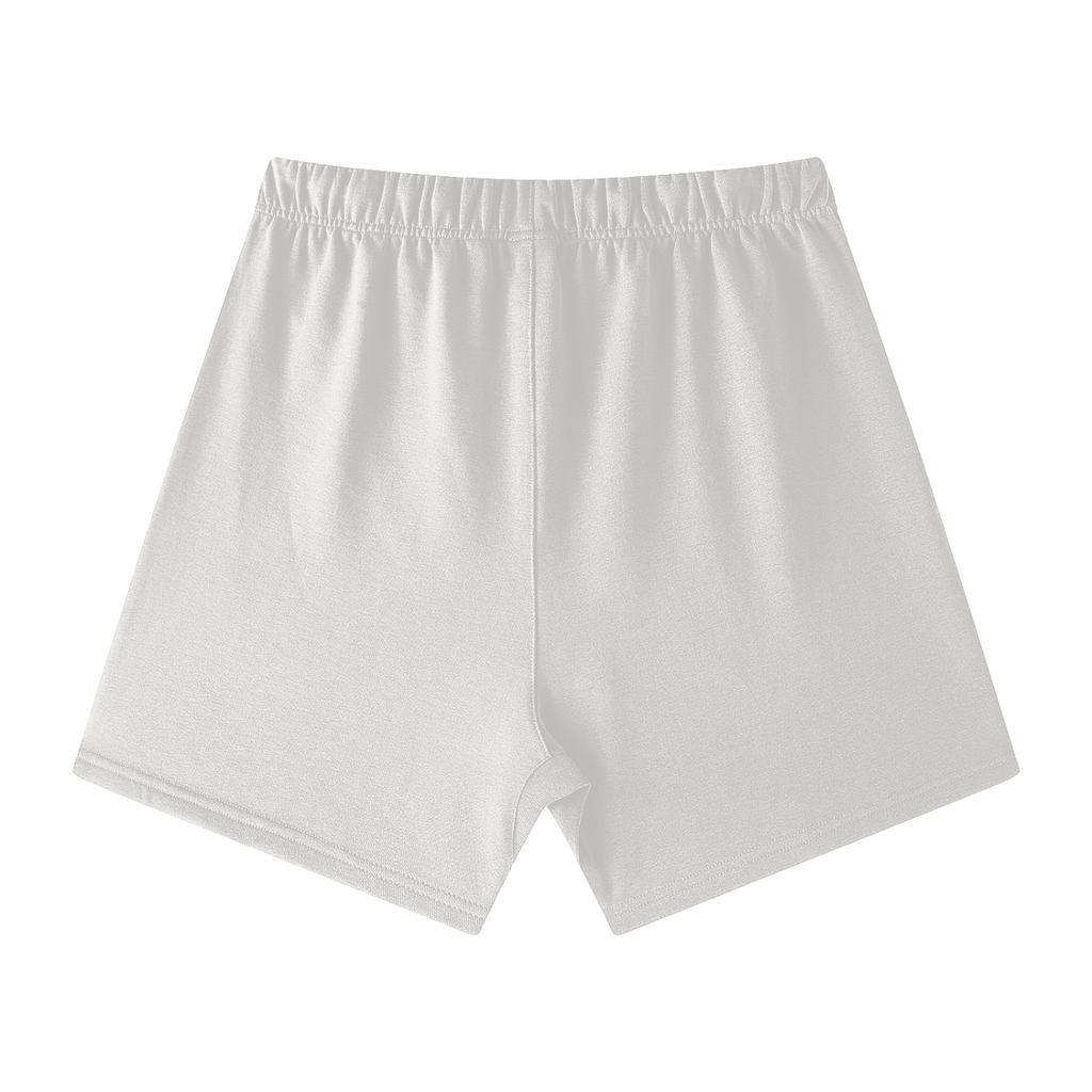 CHAN HEE Box Logo Cotton Shorts
