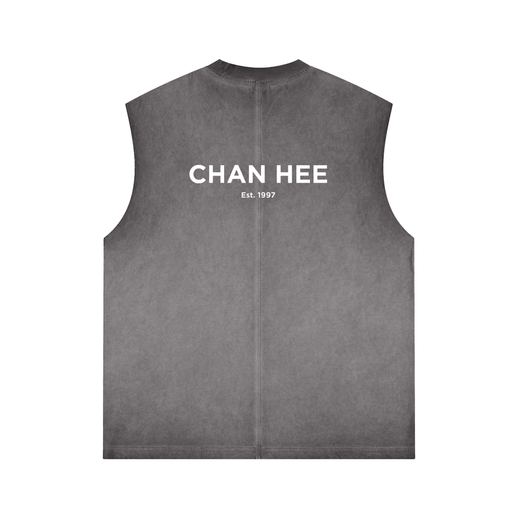 CHAN HEE Logo Tank Top